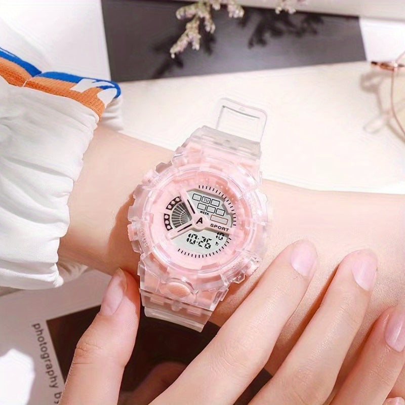 Boys' Functional Sports Watch with Silicone Strap