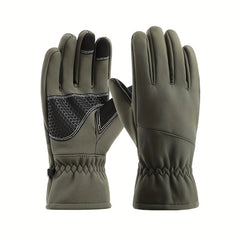 Camouflage Thickened Warm Gloves Non slip Touch Screen Gloves Autumn Winter Outd