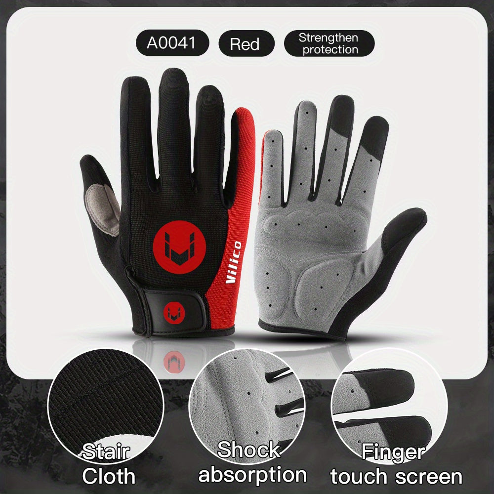 Breathable Non-slip Touch Screen Gloves for Outdoor Activities