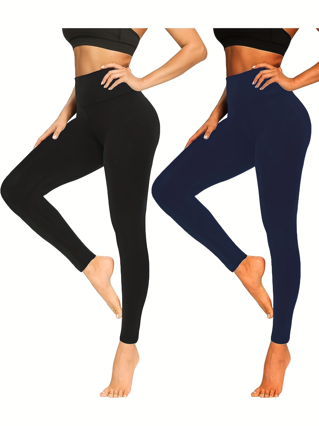 High Waist Seamless Yoga Leggings Slim Fit Sports Pants