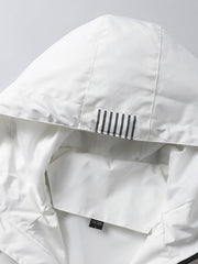Men's Lightweight Hooded Windbreaker Jacket - Zip Up Coat for Spring Fall
