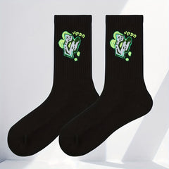 Veidoorn 1 Pair Basketball Socks Compression Sweat Absorbing Socks