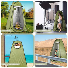 KORAMAN Portable Pop Up Camping Shower Tent Privacy Changing Tent