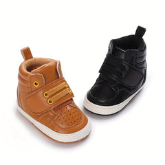 Baby Boys Hook And Loop Fastener Sneakers