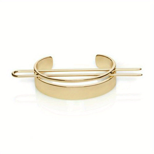 Metal Feather Hairpin Classic Hairpin Female Headwear Hair Accessories