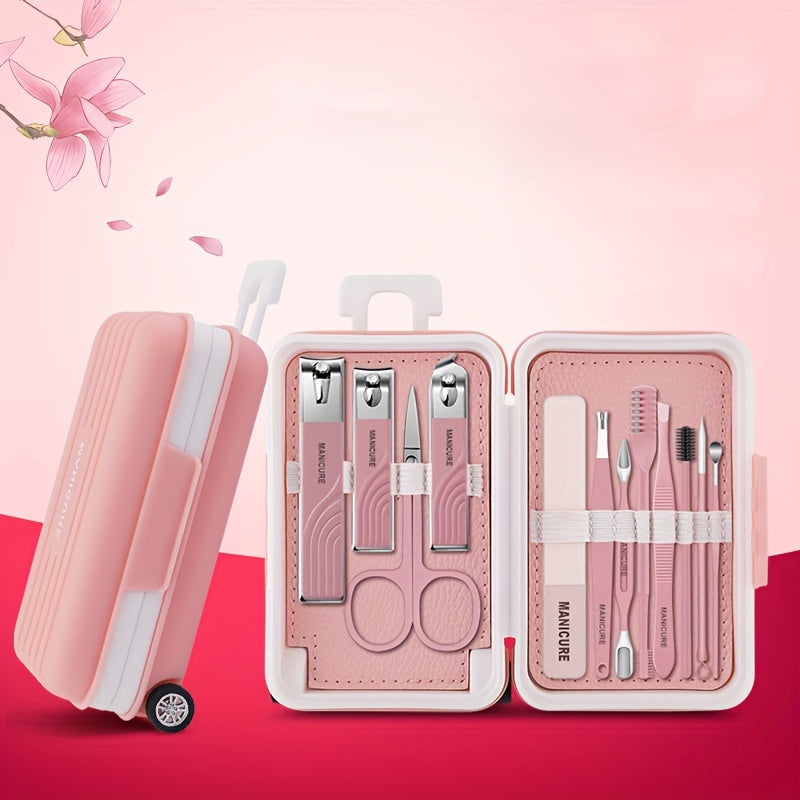12pcs Nail Clippers Fingernail & Toenail Cutter Scissor Manicure Tool