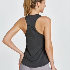 Women's U Neck Racer Back Tank Tops for Yoga & Workout