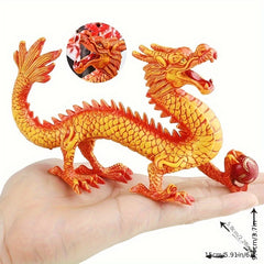 Dragon Statue Model Home Desktop Decoration Ornament Holiday Gift