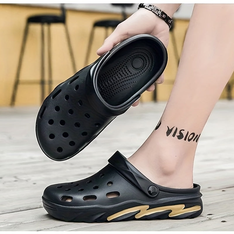 Men's Closed Toe Clogs Soft Sole Sandals