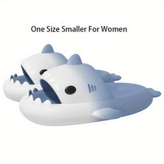 Shark Slippers Gradient Cloud Slides For Men Women Couple