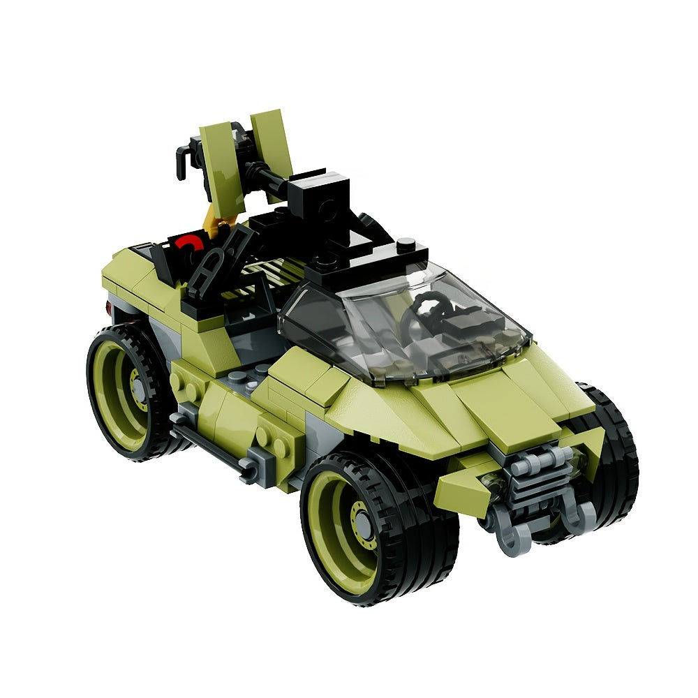 266pcs M12 Series Light Tank Building Block Model Sci Fi Movie Weapon Toy