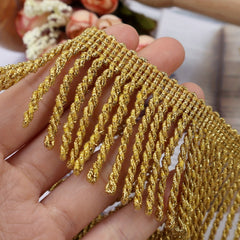 2 Yards Bullion Fringe Lace Trim for Sewing DIY Decoration