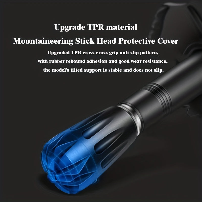 Foldable Hiking Poles Telescopic Walking Stick for Outdoor Adventures