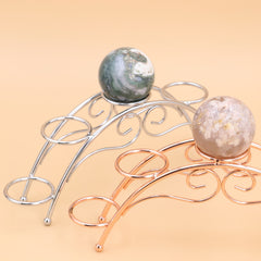 Arched Crystal Ball Base Ornaments for Crystal Balls Home Office Decor