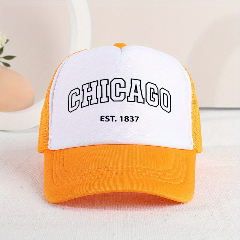 Teen CHICAGO Adjustable Sun Protection Baseball Cap