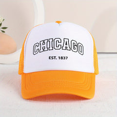 Teen CHICAGO Adjustable Sun Protection Baseball Cap