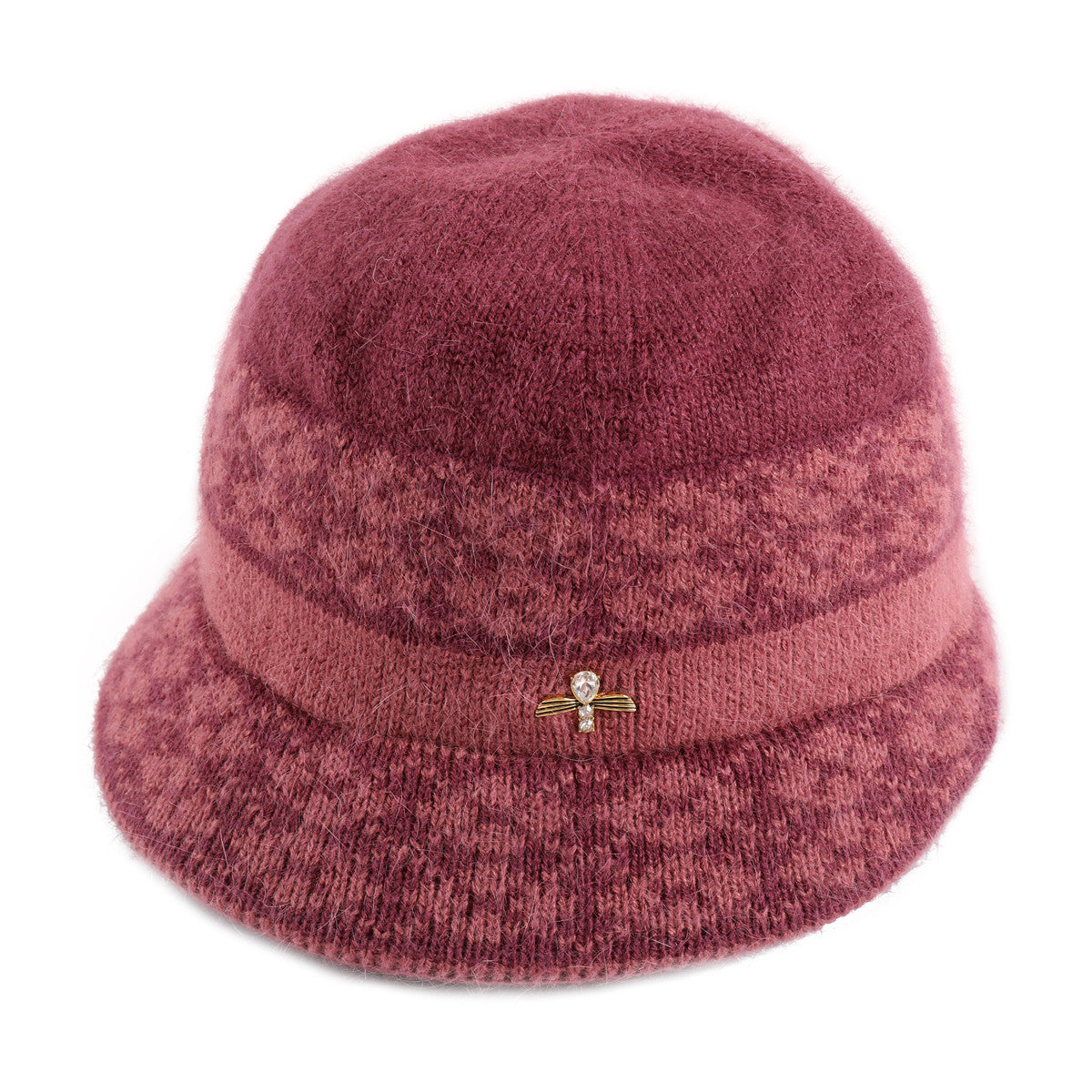 Warm Cable Knit Bucket Hat for Women - Chinese New Year Gift