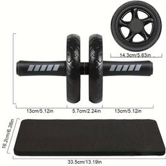Ab Roller with Knee Pad for Core Strength Training