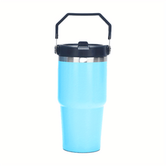 20oz Tumbler With Handle Stainless Steel Vacuum Flask