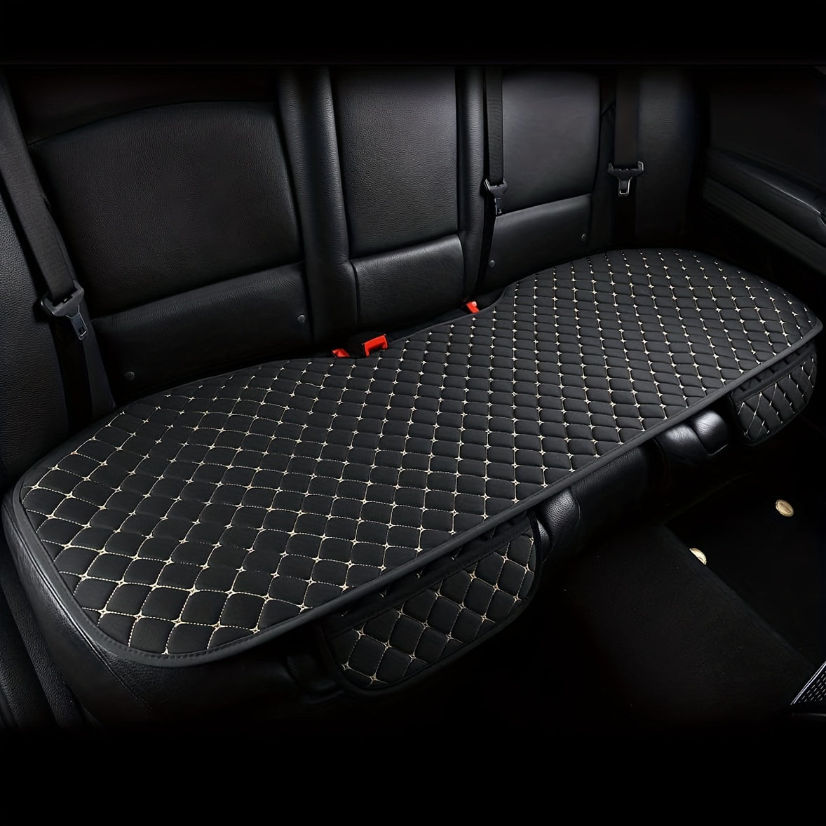 Embroidered Car Seat Covers with Long Rear Seat Chair Cover for Car and SUV