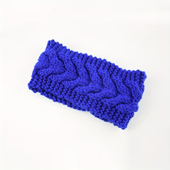 Ribbed Knitted Warm Headband for Women Soft Wide Head Wrap Ear Warmer