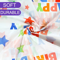 Star Style Event Party Birthday Tablecloth Peva Waterproof 137x274cm