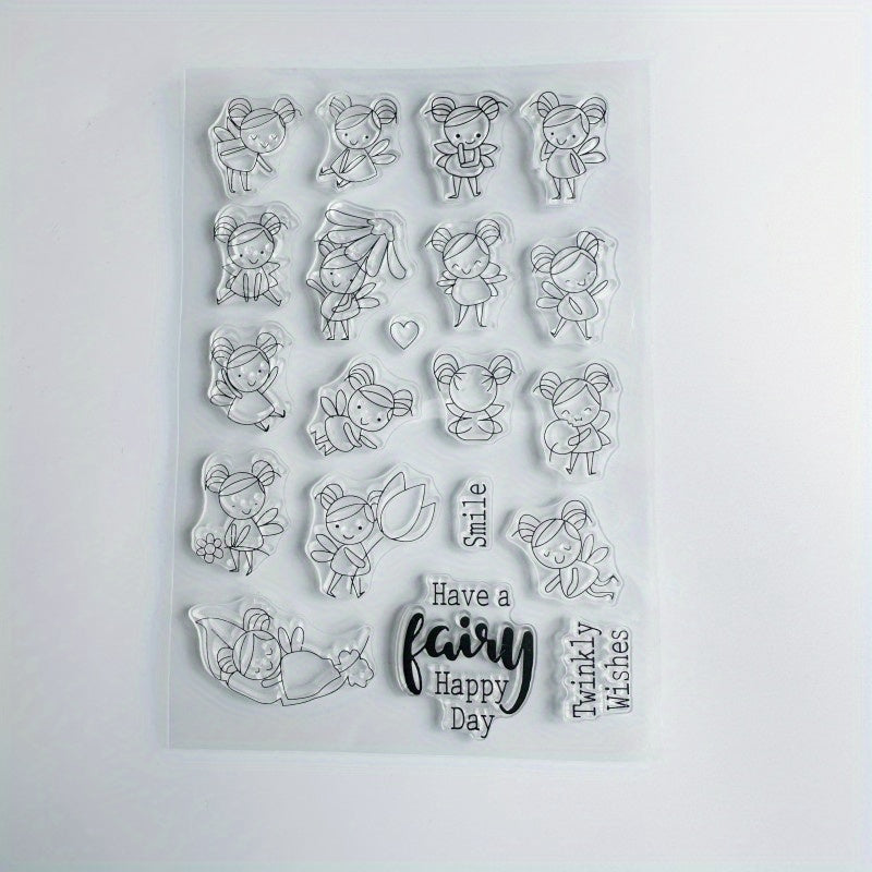 Reusable Cartoon Journal Stamp for DIY Crafts