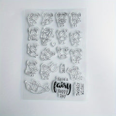 Reusable Cartoon Journal Stamp for DIY Crafts