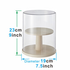360 Rotatable Display Case Anime Figure Storage Box
