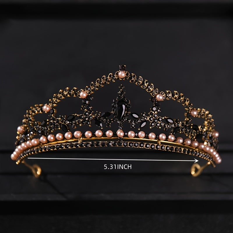 Crystal Bridal Queen Big Crown Wedding Tiara Hair Accessories