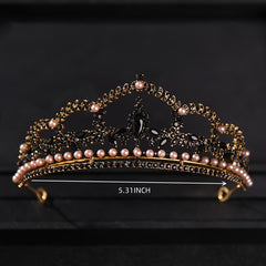Crystal Bridal Queen Big Crown Wedding Tiara Hair Accessories