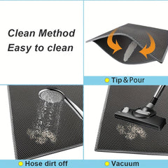 Waterproof Cat Litter Mat Easy To Clean Non Slip Cat Mat
