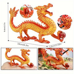 Dragon Statue Model Home Desktop Decoration Ornament Holiday Gift