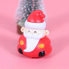 Christmas Toys Santa Claus Christmas Tree Snowman Shape Inertia Pull Back Car