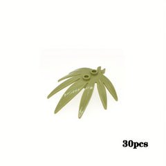 Colorful Leaf Shaped Building Blocks for Educational Play