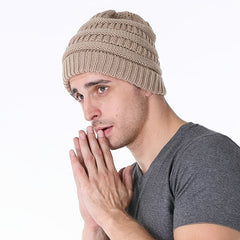 Winter Warm Knitted Hat Men's Women's Accessories