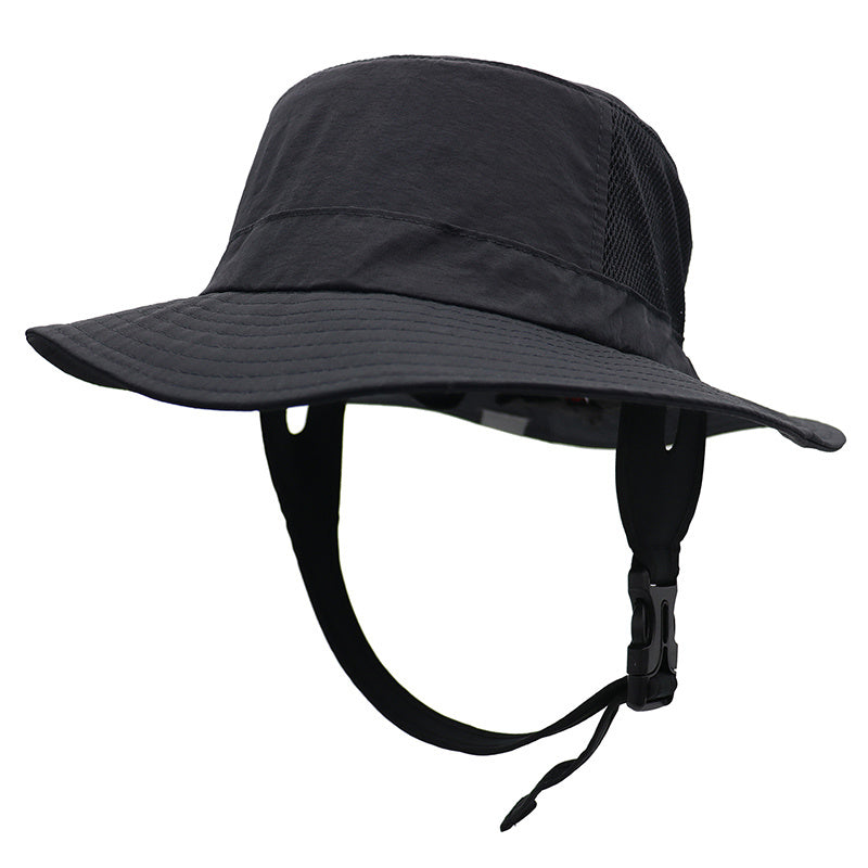 UPF50 Waterproof Sun Hat w/ Drawstring - Quick Drying Breathable Hat