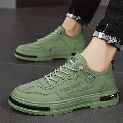Men's Casual Skate Shoes Lace up Walking Sneakers