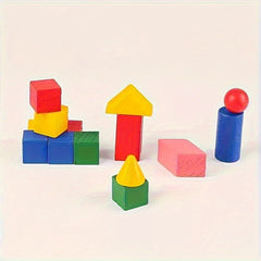 Geometric Building Blocks Teaching Aids Toys Set