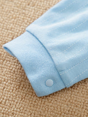 Bowtie Cotton Long Sleeve Baby Bodysuit Newborn Boys Spring Autumn Romper