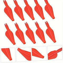 20pcs Plastic Arrow Nock For 8mm Shaft Archery Accessory