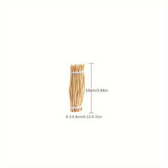 50pcs Wooden Sticks Decorative Crafts DIY Material D