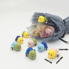 10pcs Mini Turtle Pull Back Car Thanksgiving Halloween Party Supplies