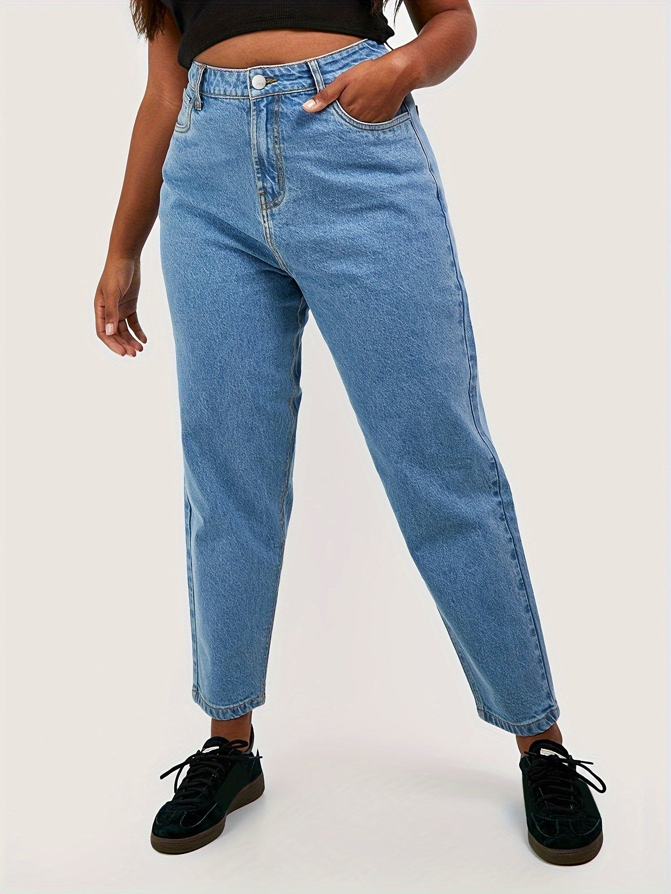 Women's Button Fly Denim Pants