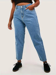 Women's Button Fly Denim Pants