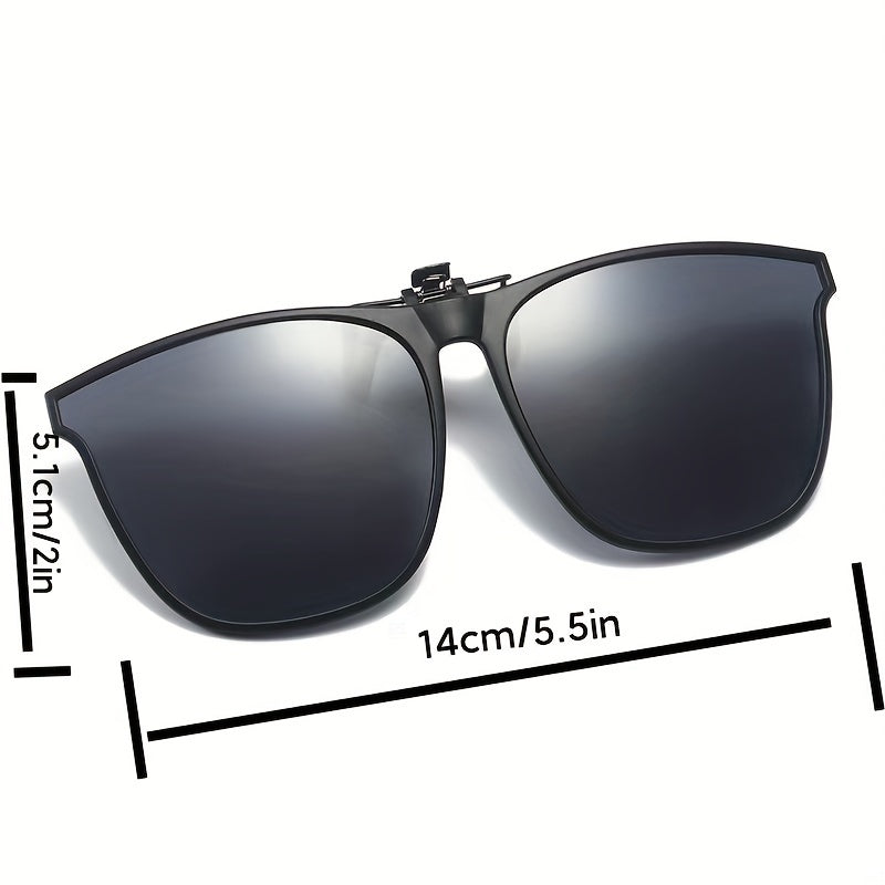 Reversible Polarized Sunglasses Clips Lightweight Clips For Men