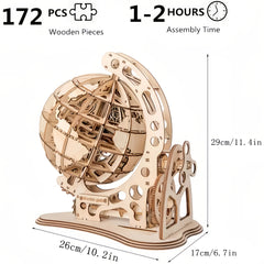 Wooden 3D Puzzle Mechanical Model Kit for Adults Home Decor Gift