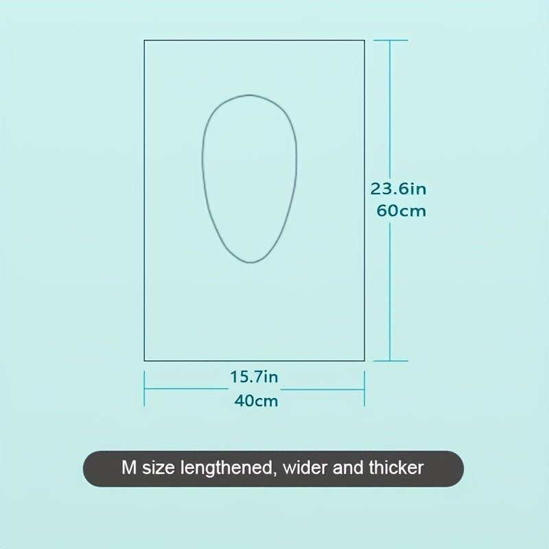 10pcs Disposable Toilet Seat Covers for Travel, RVs, Public Toilets