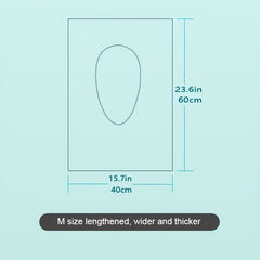 10pcs Disposable Toilet Seat Covers for Travel, RVs, Public Toilets
