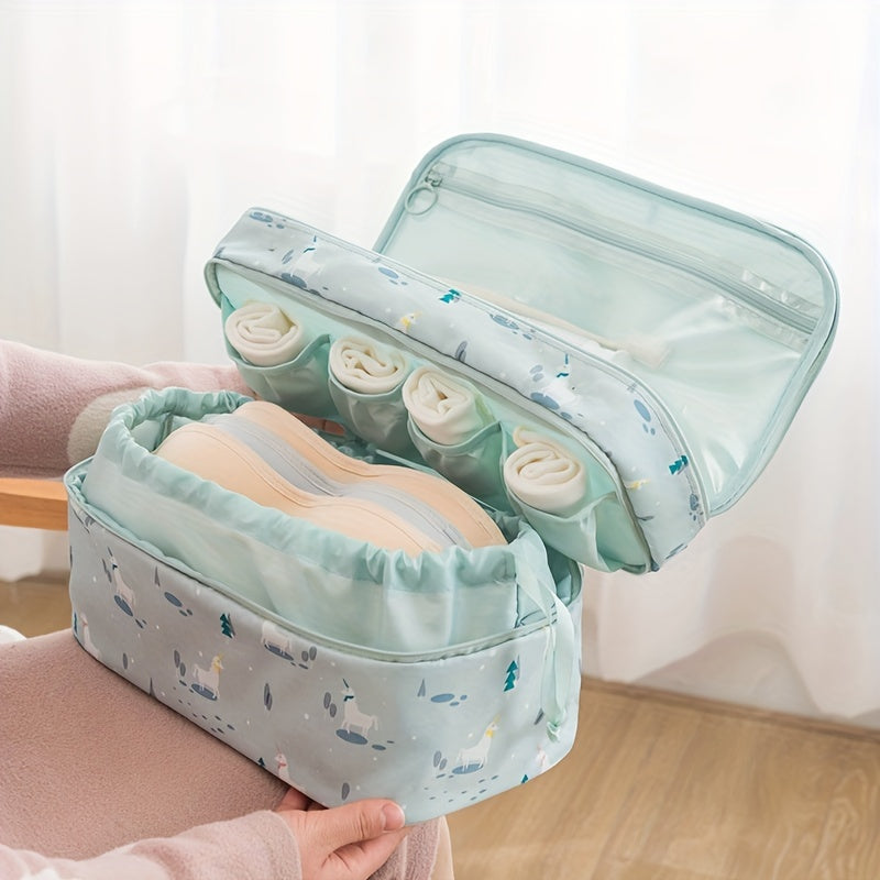 Large Capacity Underwear Storage Bag Multifunctional Clothes Organizer Bag